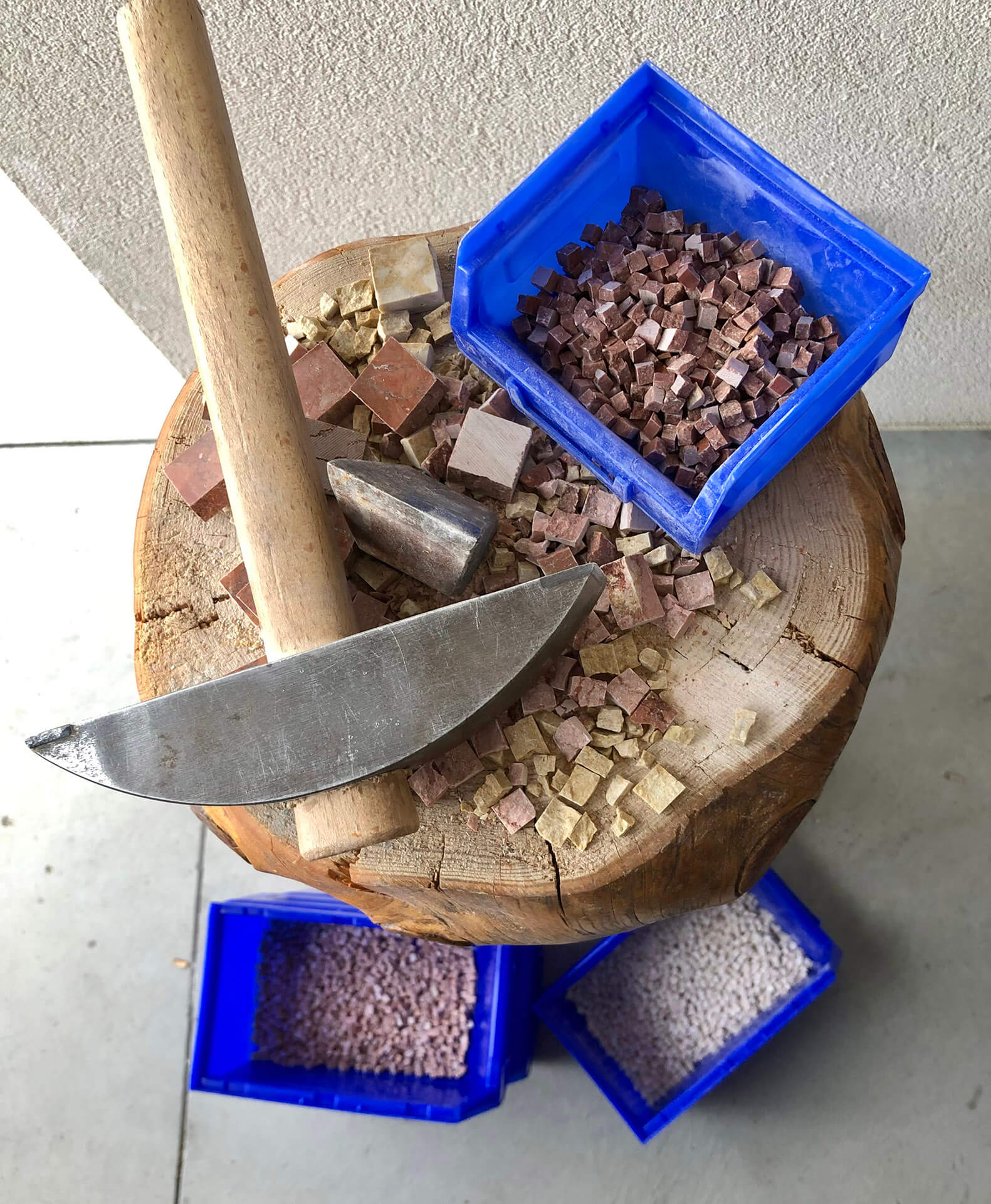 Strumenti mosaico Atelier dell'Astro